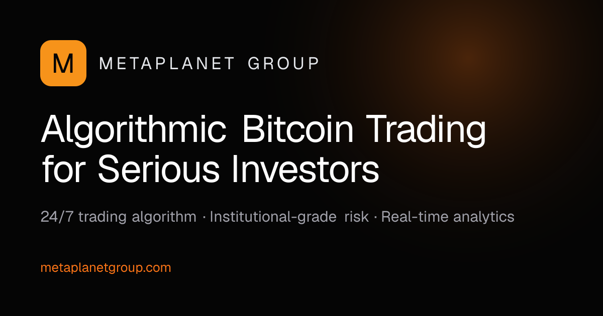 Performance — Bitcoin Strategy Track Record | MetaPlanet Group
